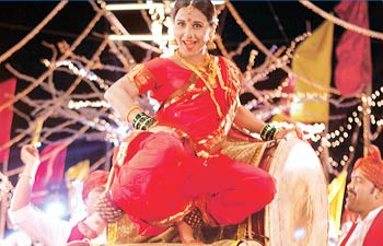 Vidya Balan's lavani number in Ferrari Ki Sawaari gets mixed reactions